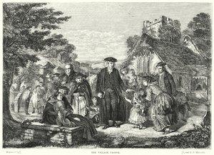 Le pasteur du village - William Powell after Frith